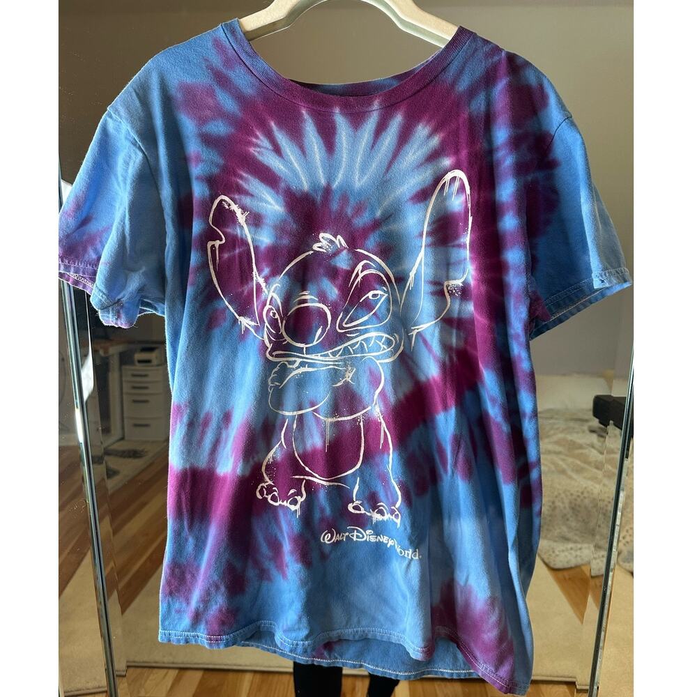 Disney: Tie Dye Stitch Tee